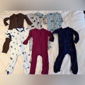 Kyte Baby Footless Onesies Lot - 6-12 months